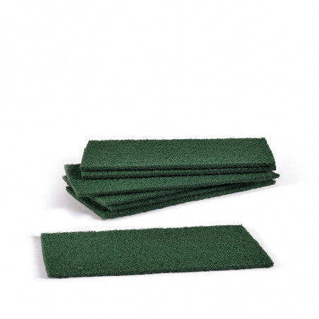 Fibra Abrasiva Verde XXL 15x30cm Professionale - 24 Pezzi