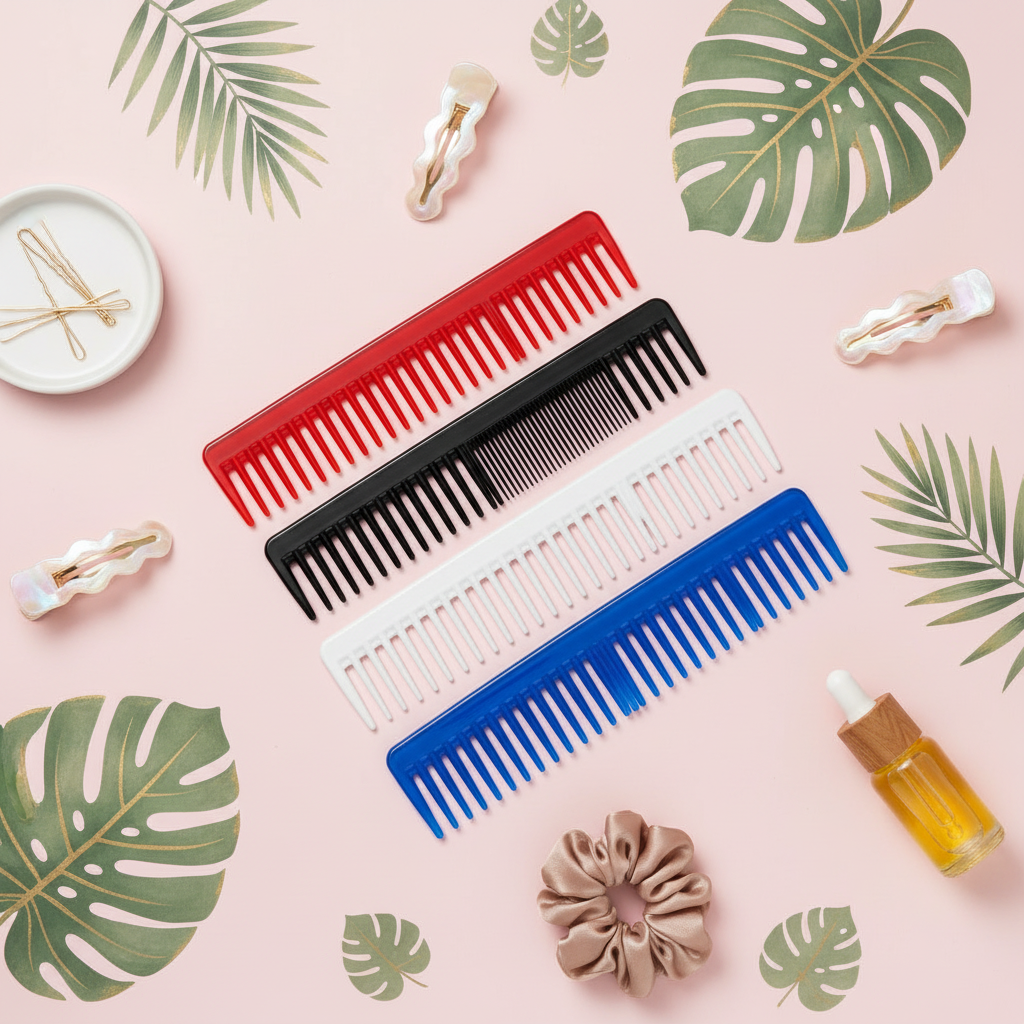 Flat lay colorato