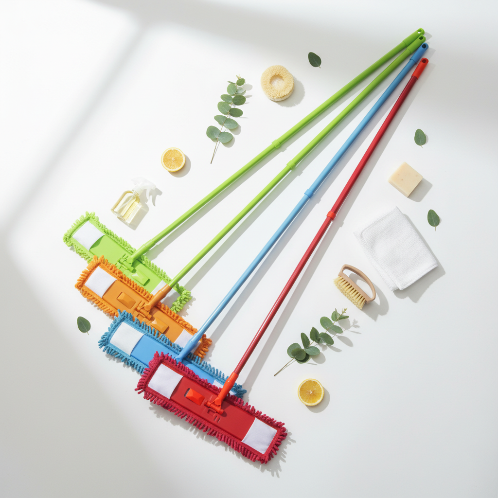 Flat lay colorato