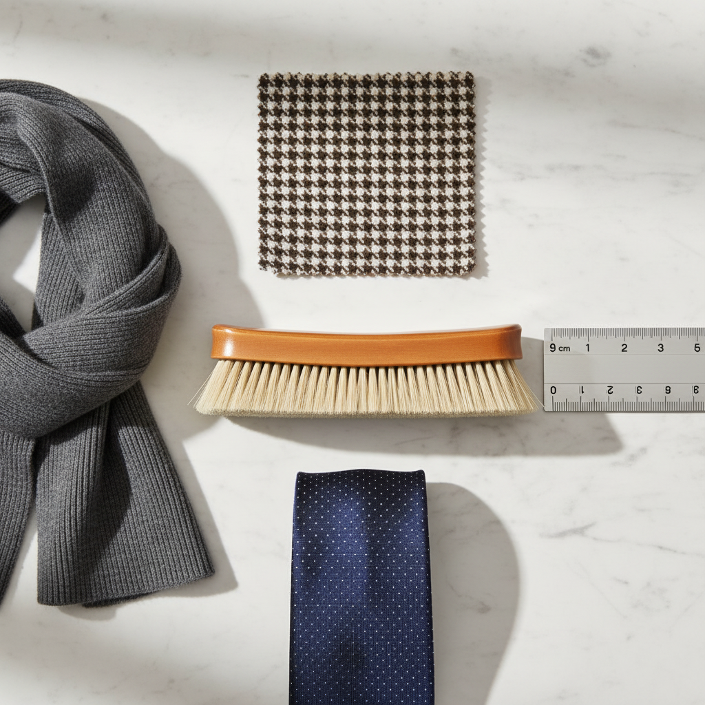 Flat lay con accessori moda