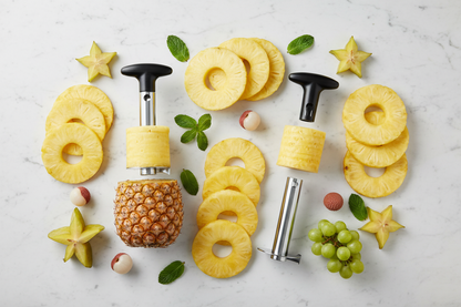 Flat lay con fette perfette