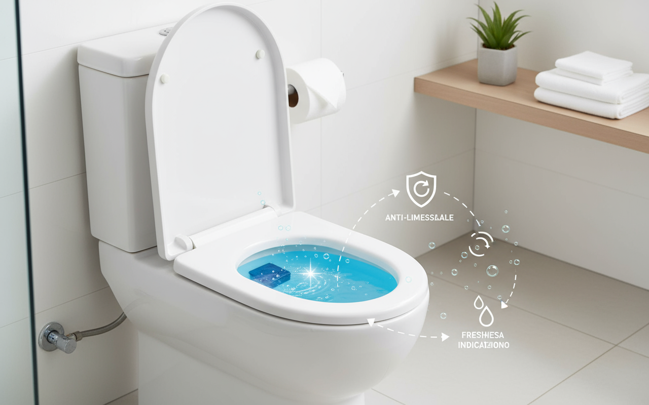 Forza Blu in uso nel bagno