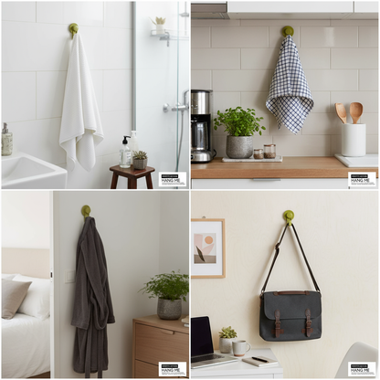 Gancio ventosa usi multipli bagno cucina camera