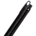 Manico Professionale per Scope in Metallo Resinato 150 cm – Nero