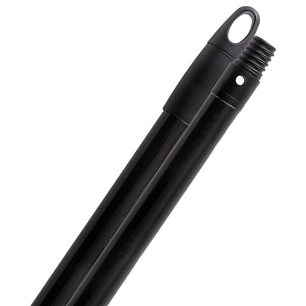 Manico Professionale per Scope in Metallo Resinato 150 cm – Nero