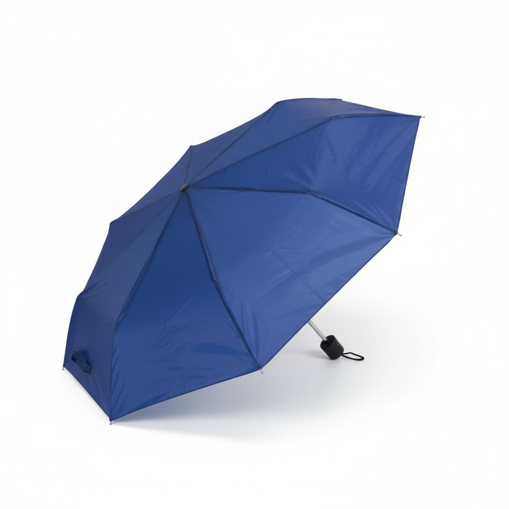 Ombrello Mini Pieghevole 53cm 8 Stecche Compatto Leggero