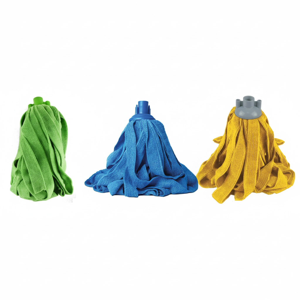 Set 3 mop microfibra 200g colori assortiti