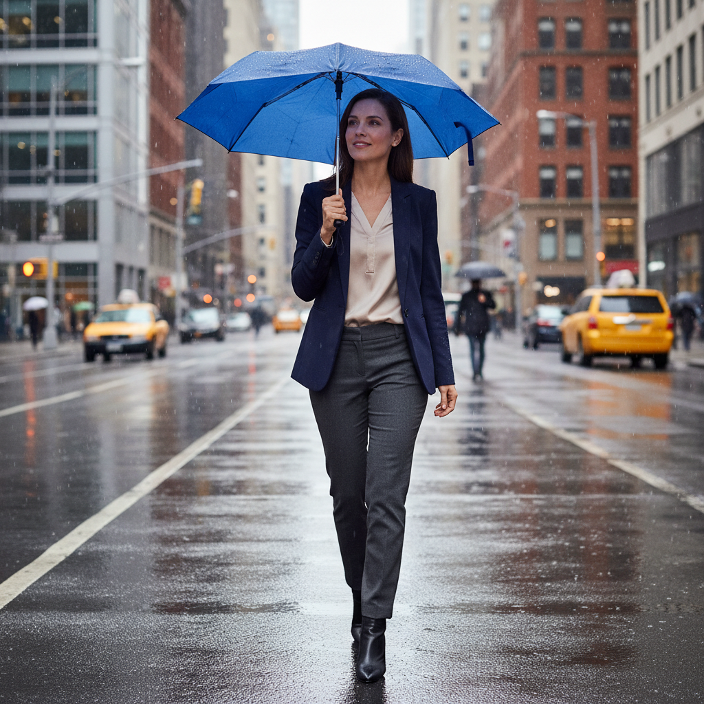 Ombrello Mini Pieghevole 53 cm - 8 Stecche Rinforzate - Compatto e Leggero - 3 Colori Disponibili