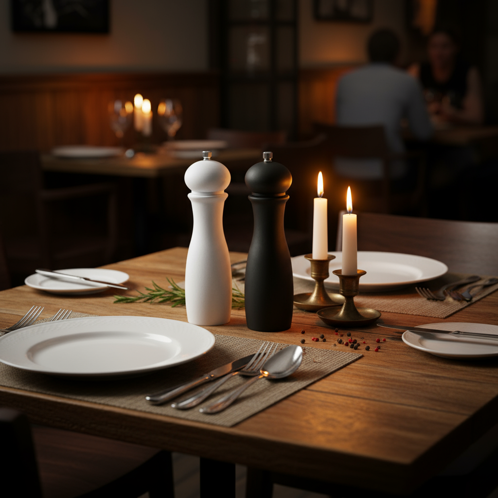 Macinini su Tavola Apparecchiata