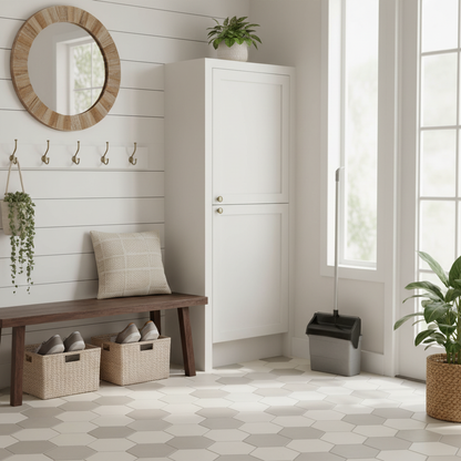 Ingresso casa organizzato