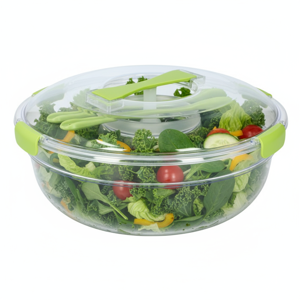 Insalatiera con insalata fresca