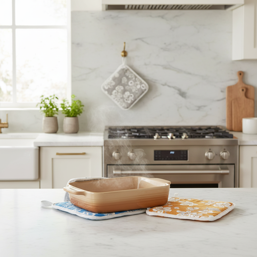 Kitchen counter scene