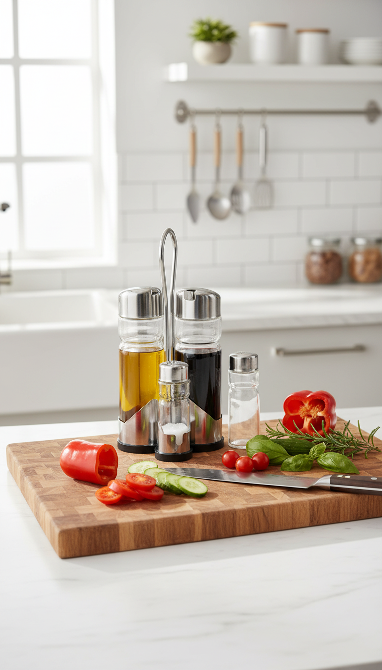 Kitchen preparation scene