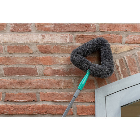 Ragnatore Telescopico 3 Metri Spazzola Pareti Soffitti - Rimuovi Ragnatele Estensibile