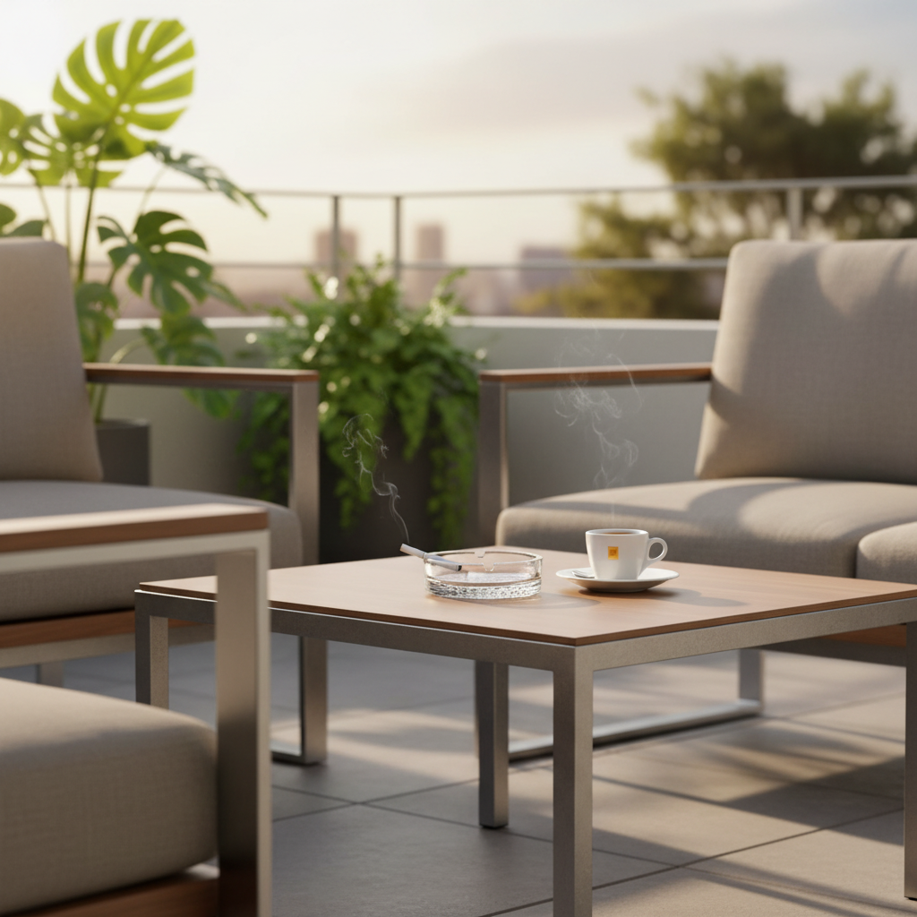 Lifestyle terrazza elegante
