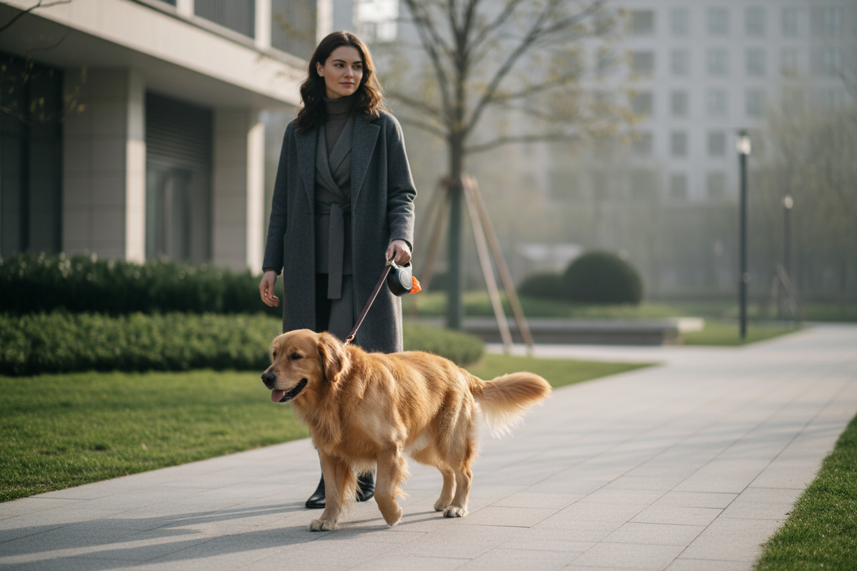 Lifestyle urban walk