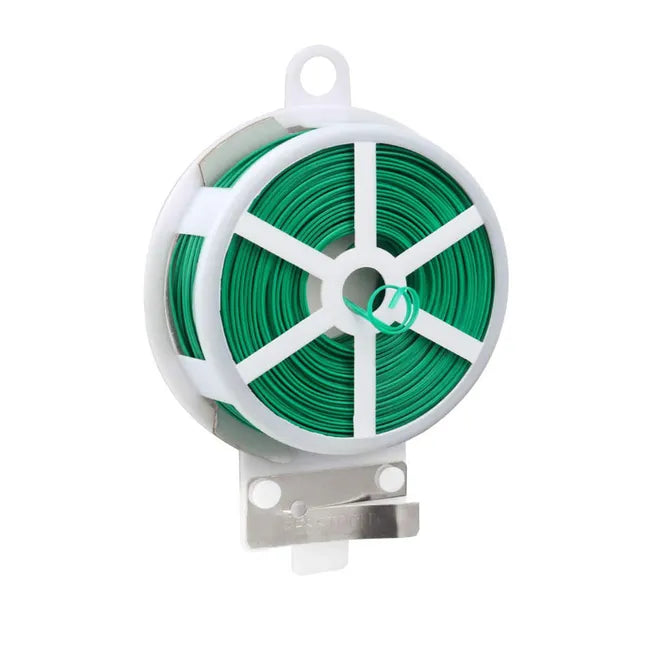 2 Rocchetti Filo da Giardino Rivestito in PVC 30 m x 1 mm