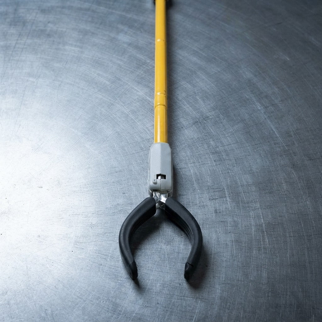 Pinza Prendi Oggetti Scaffali Alti Ferro Antiscivolo