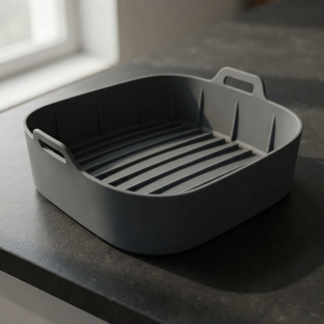 Cestello Quadrato Silicone Friggitrice ad Aria