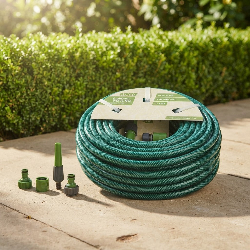 Tubo da Giardino 30 Mt in PVC con Connettori
