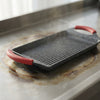 Euronovità EN-22134 Grill Pan, Stone, Black, 36x24x3 cm
