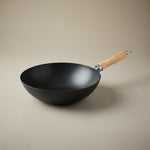Asian style wok pan with non-stick coating, 30 cm