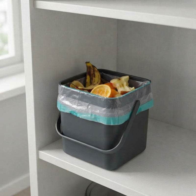 Perfect HANGING WASTE BIN FOR WET ORGANIC WASTE - GINO collection - 7 litres - 2 colours