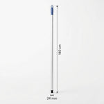 FERCASASHOP® - 140 cm Aluminum Screw-On Handle for Brooms, Trowels, and Mops. Made of High-Quality Aluminum.