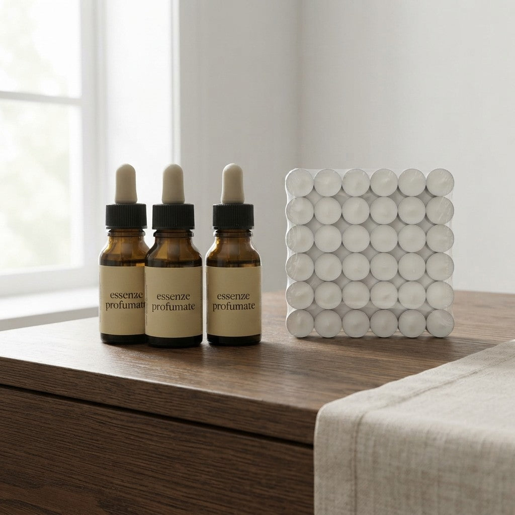 100 Lumini + 3 Essenze Profumate | Set Atmosfera