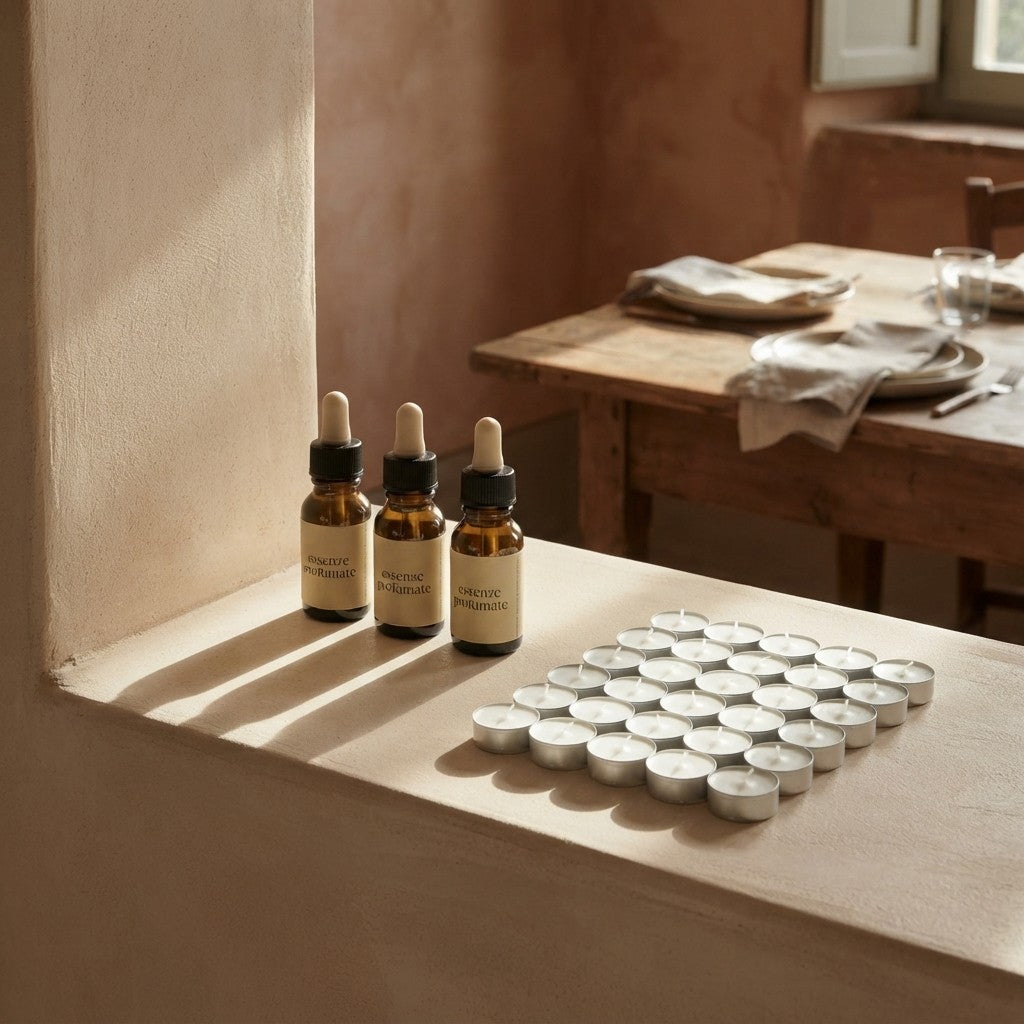 100 Lumini + 3 Essenze Profumate | Set Atmosfera