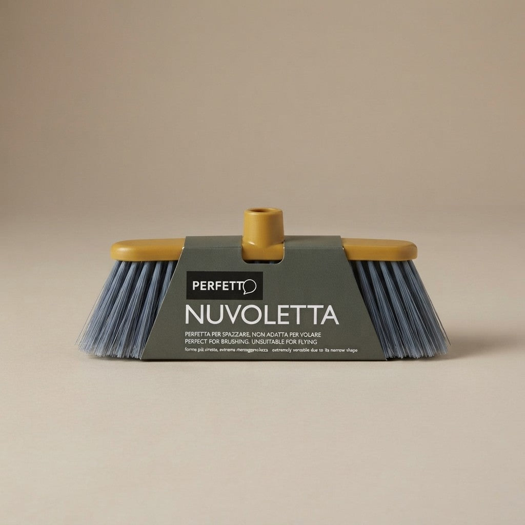 Scopa Nuvoletta 32cm Poliestere Riciclato Interni