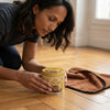Kit Pulizia Parquet Professionale - Cera d'Api Novecento 500ml + Panno Microfibra 40x40cm