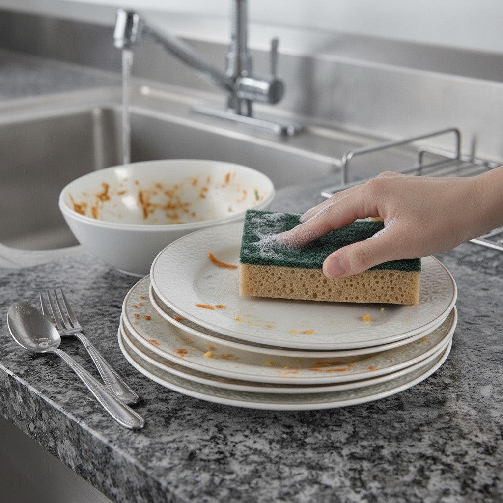 Spugne Abrasive Professionali Cucina