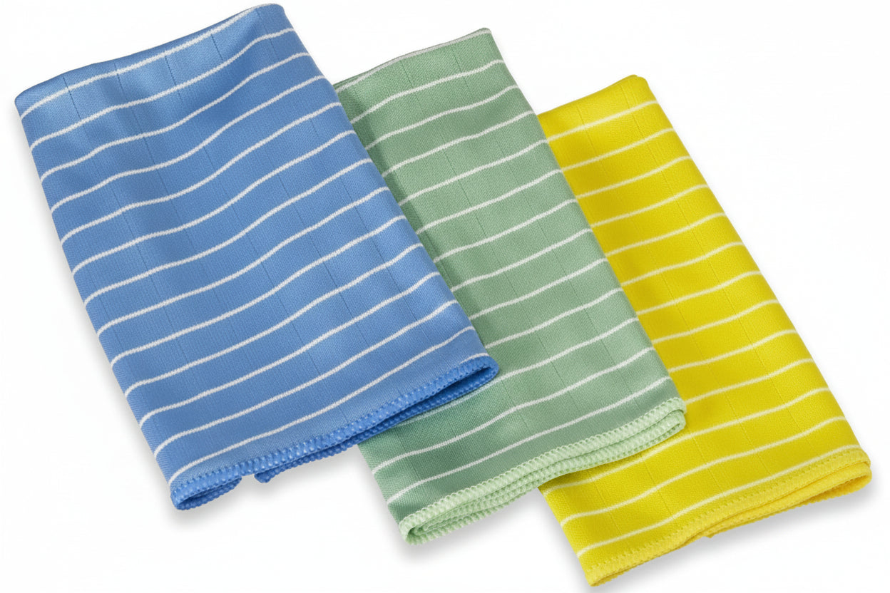 Euronovità Cleaning Cloth 3 Pieces, Bamboo, 40x40x1 cm, 3 Units