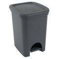 BELLI&amp;FORTI Colors Poubelle à pédale 18 litres Gris Belli e Forti