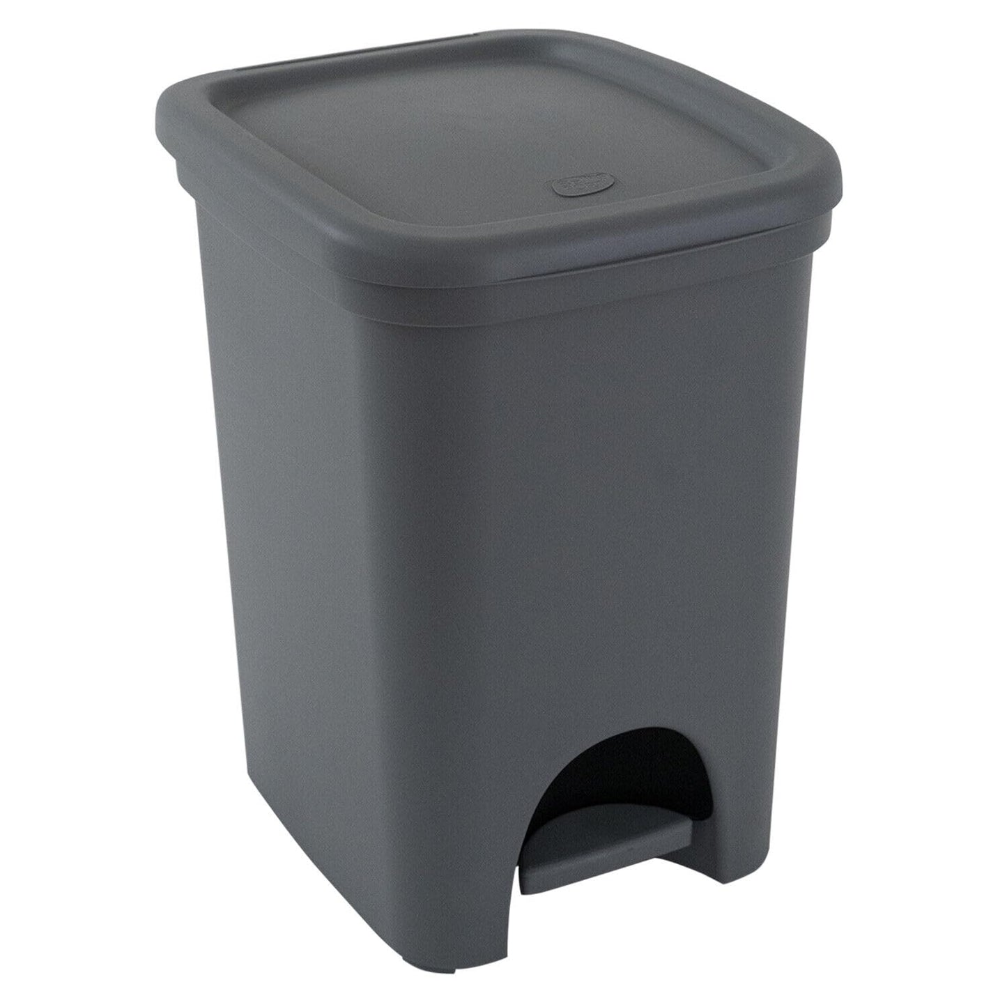 BELLI&amp;FORTI Colors 18 Litre Grey Pedal Bin Belli e Forti