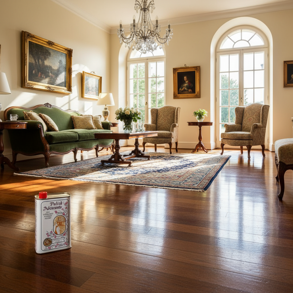 Pavimento legno lucido