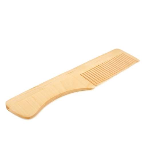 Set 2 Pettini in Legno a Denti Larghi – Antistatici e Naturali per Tutti i Capelli