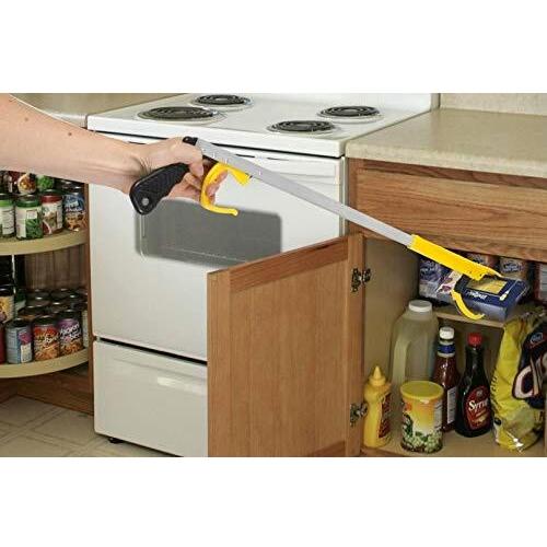 Pinza Raccogli Oggetti 80cm con Calzascarpe Integrato - Ausilio Anziani e Mobilità Ridotta