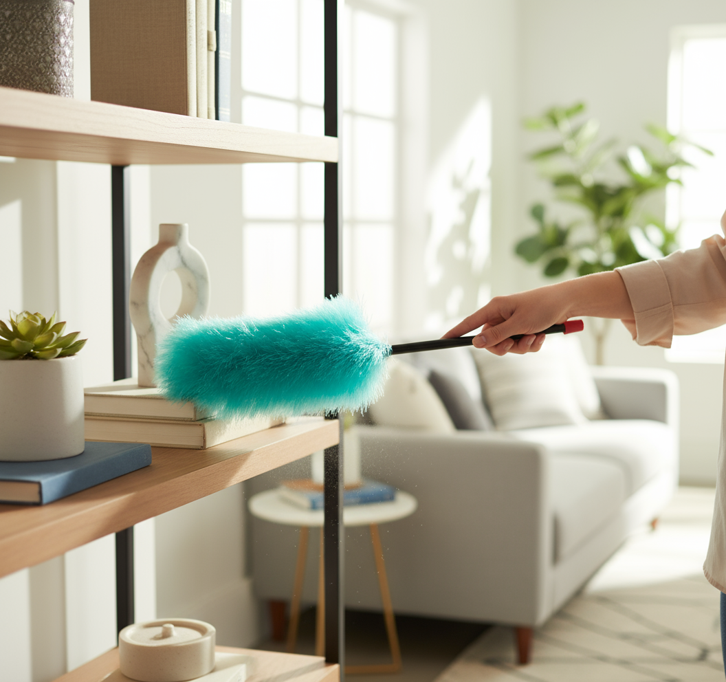 Piumino turchese per casa