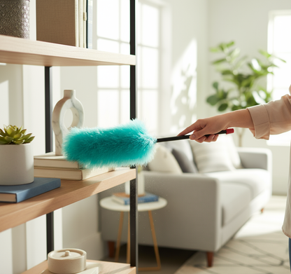 Piumino turchese per casa