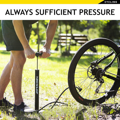 Pompa Bicicletta Dunlop Universale Manometro Integrato