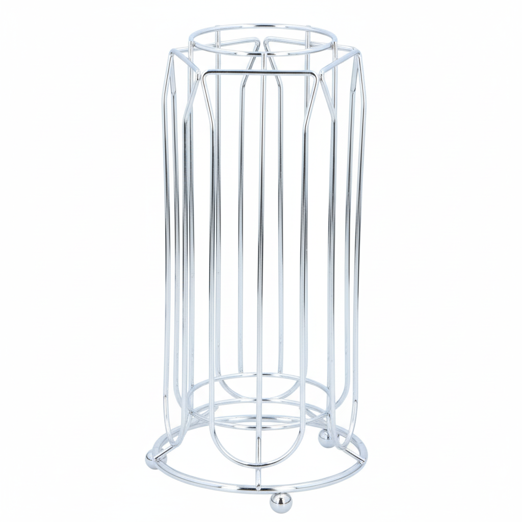 Coffee Capsule Holder Stand, Metal, 20-Position Vertical Dispenser