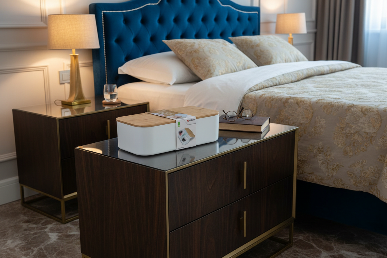 Portagioie su comodino luxury