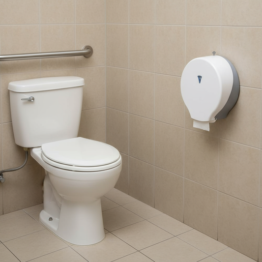 Portarotolo in area servizio