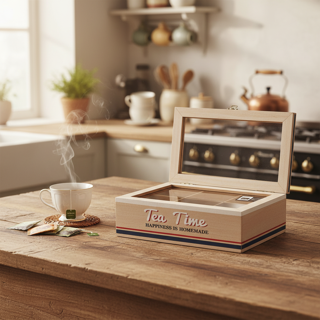 Post Instagram Scatola Porta Tè