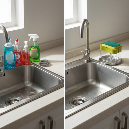 Prima e dopo organizzazione