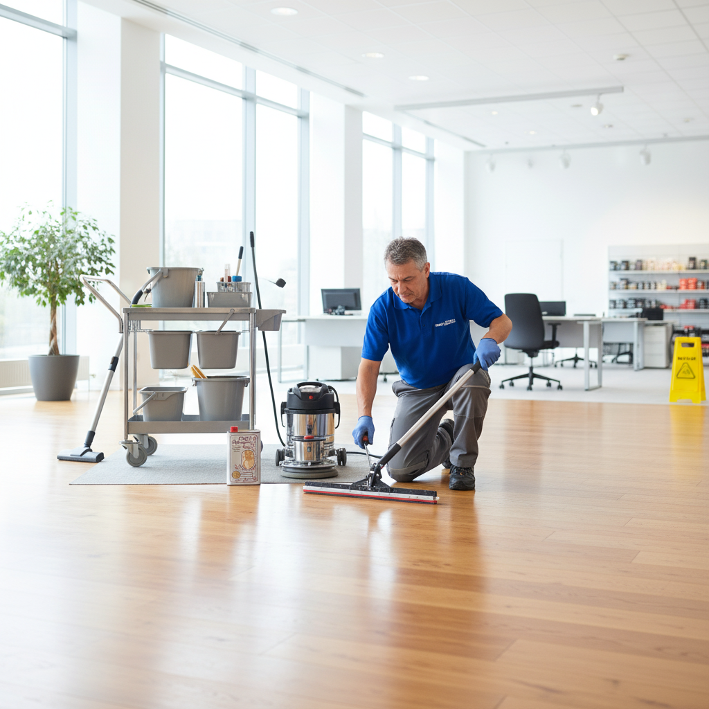 Pulizia professionale pavimento