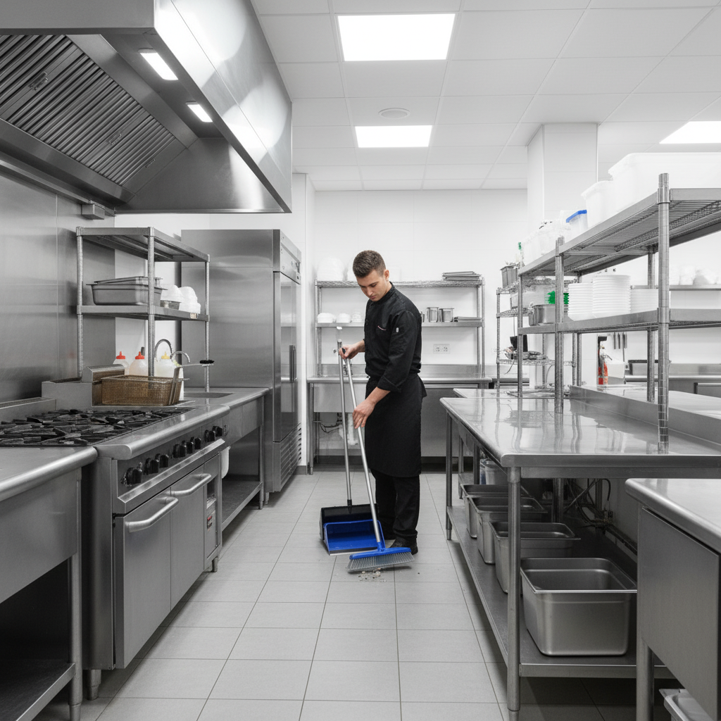 Pulizia professionale ristorante