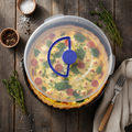 Quiche con coperchio